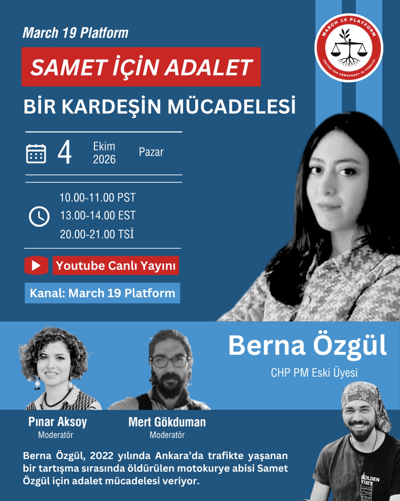 Samet için Adalet: Bir Kardeşin Mücadelesi - October 4, 2026