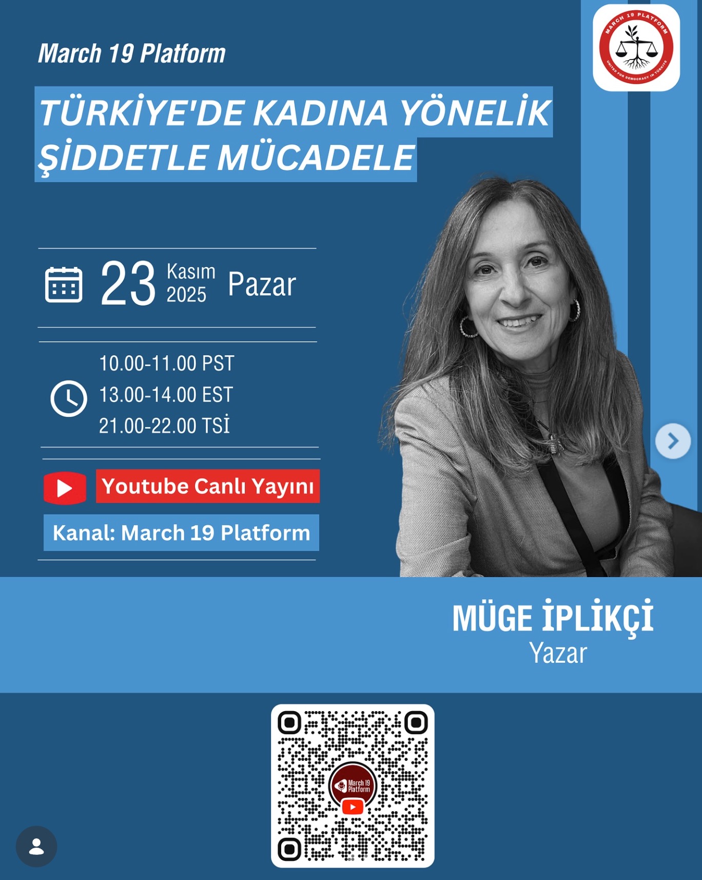 Muge Iplikci - November 23, 2025