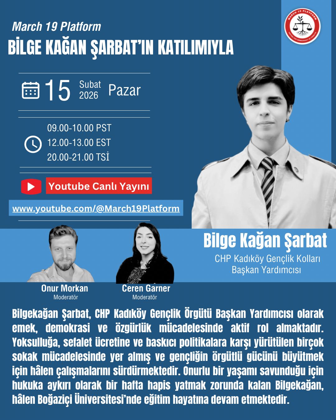 Bilge Kağan Şarbat - February 15, 2026